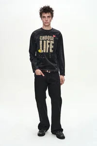 (ESSENTIAL) UNISEX CHOOSE LIFE LONG SLEEVE T-SHIRT thumb 1