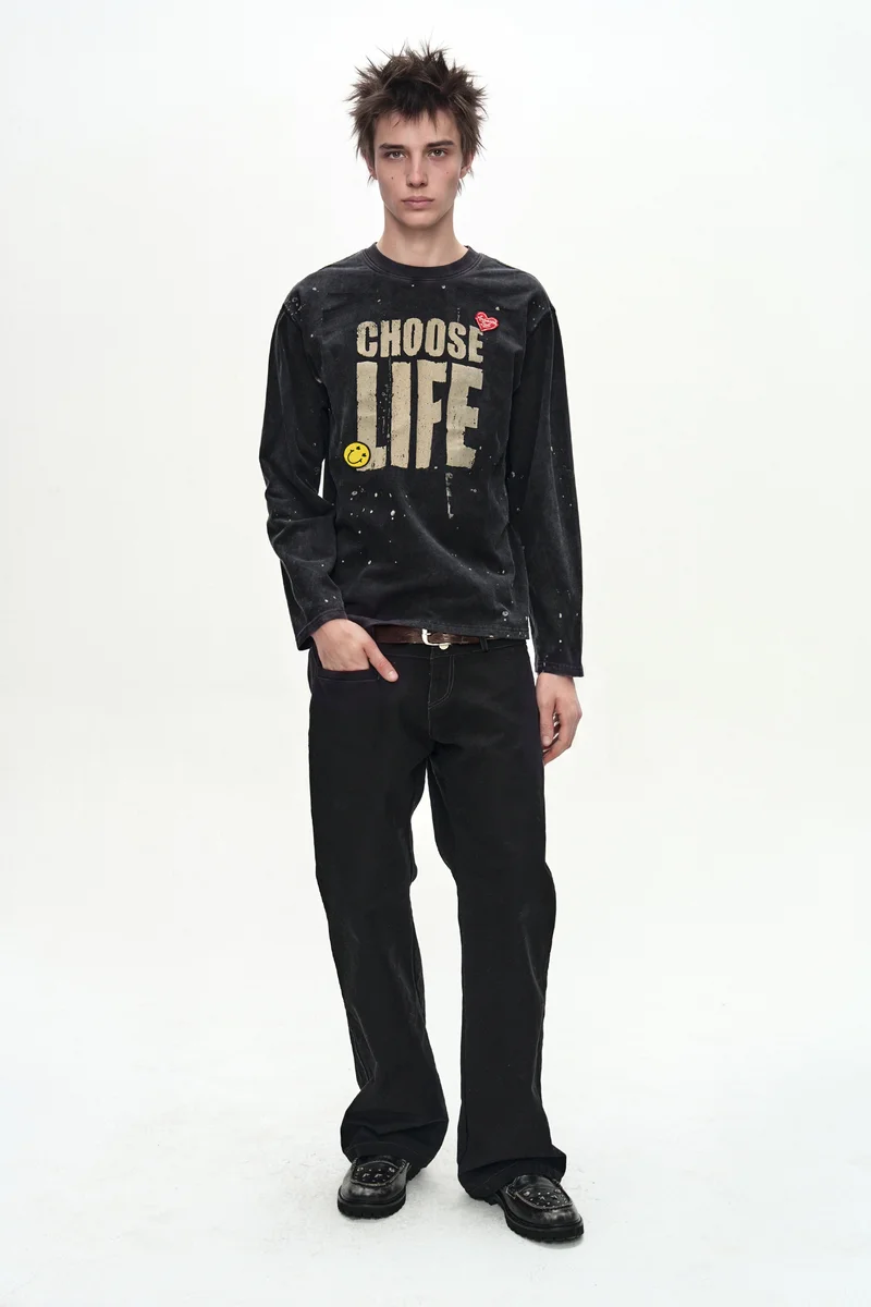 (ESSENTIAL) UNISEX CHOOSE LIFE LONG SLEEVE T-SHIRT 1