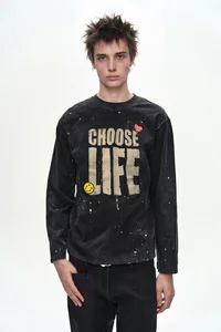(ESSENTIAL) UNISEX CHOOSE LIFE LONG SLEEVE T-SHIRT thumb 3