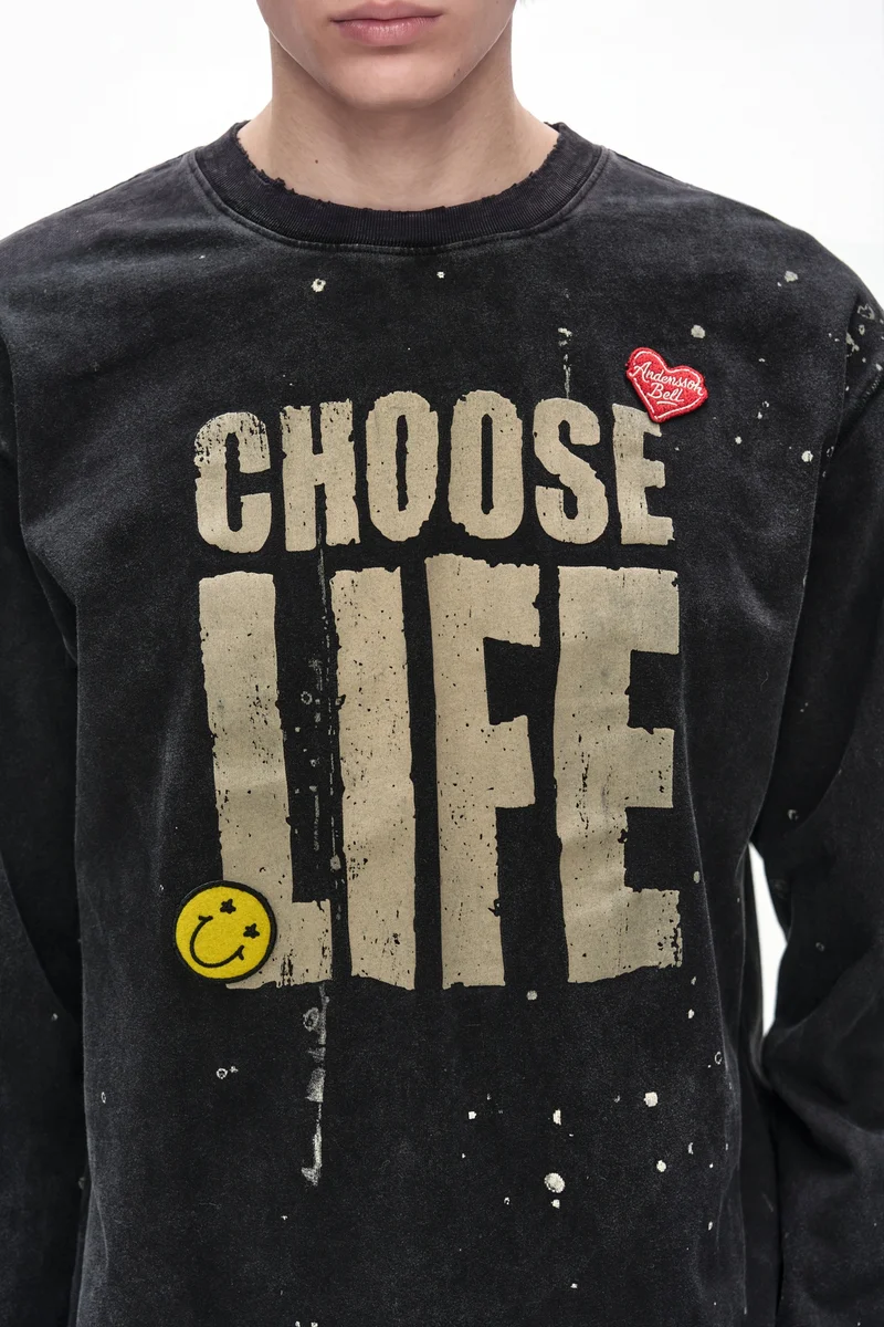 (ESSENTIAL) UNISEX CHOOSE LIFE LONG SLEEVE T-SHIRT 4
