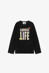 (ESSENTIAL) UNISEX CHOOSE LIFE LONG SLEEVE T-SHIRT thumb 5