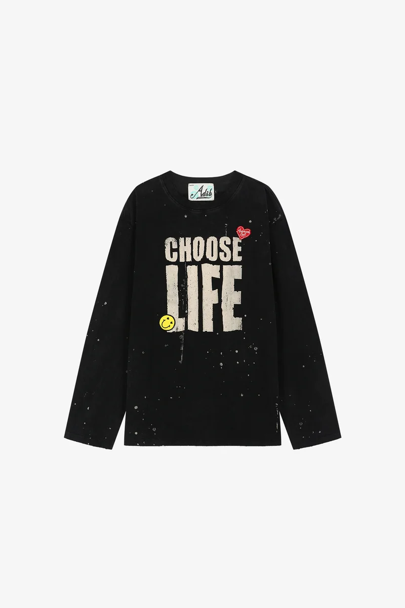 (ESSENTIAL) UNISEX CHOOSE LIFE LONG SLEEVE T-SHIRT 5