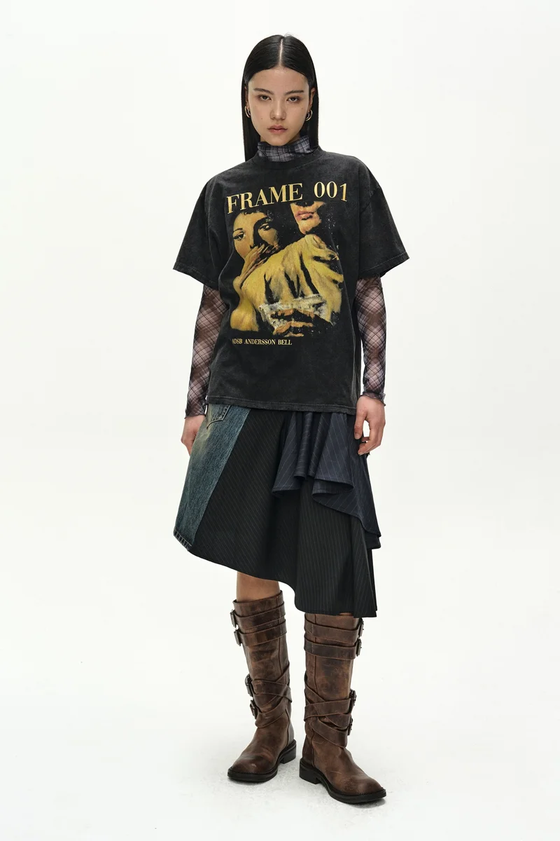 LAYERED FRAME 001 PRINTED T-SHIRT 1