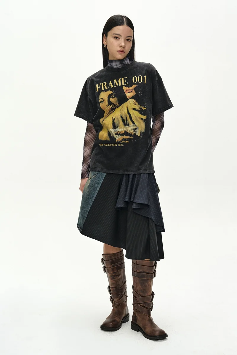 LAYERED FRAME 001 PRINTED T-SHIRT 2