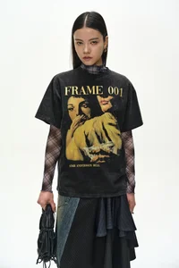 LAYERED FRAME 001 PRINTED T-SHIRT thumb 4