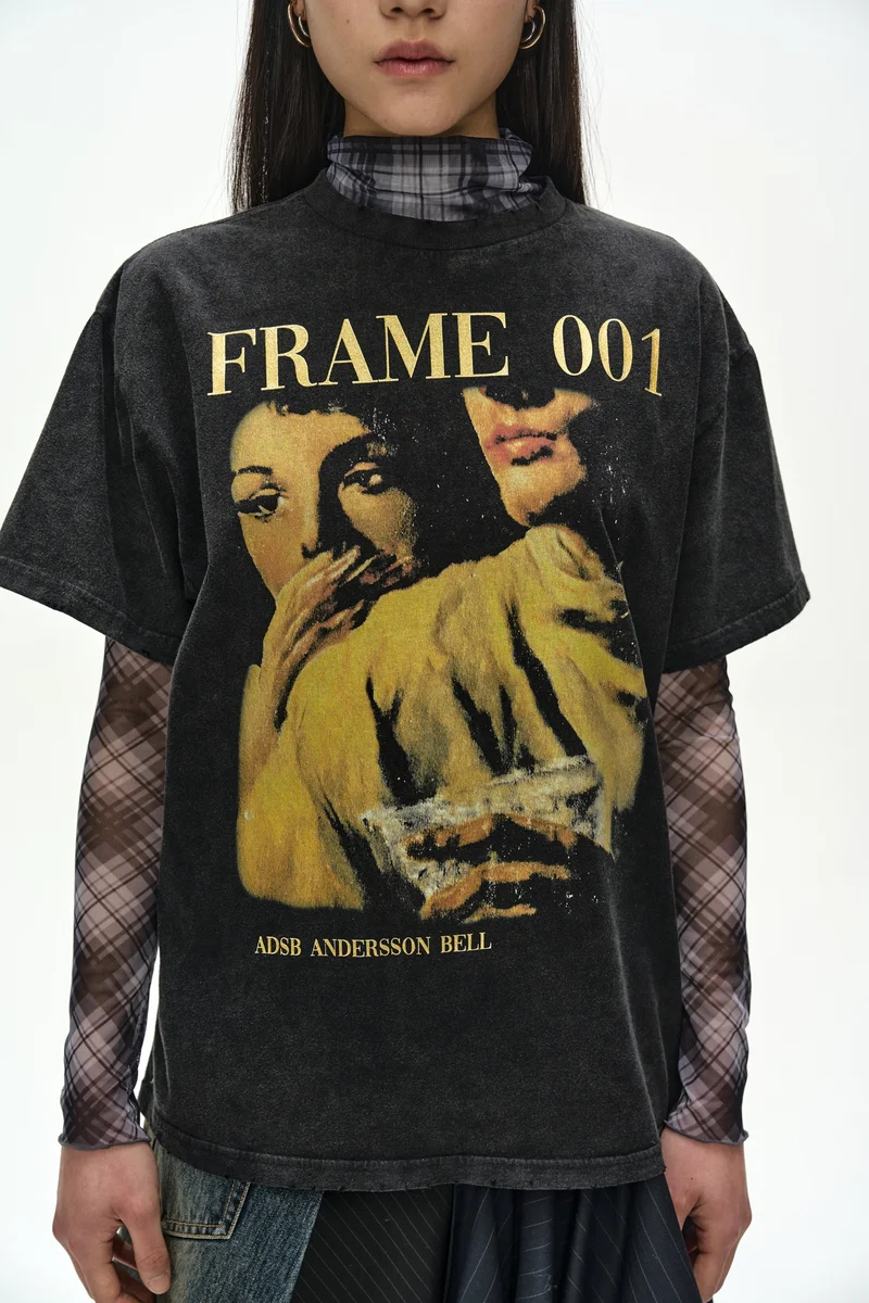 LAYERED FRAME 001 PRINTED T-SHIRT 5