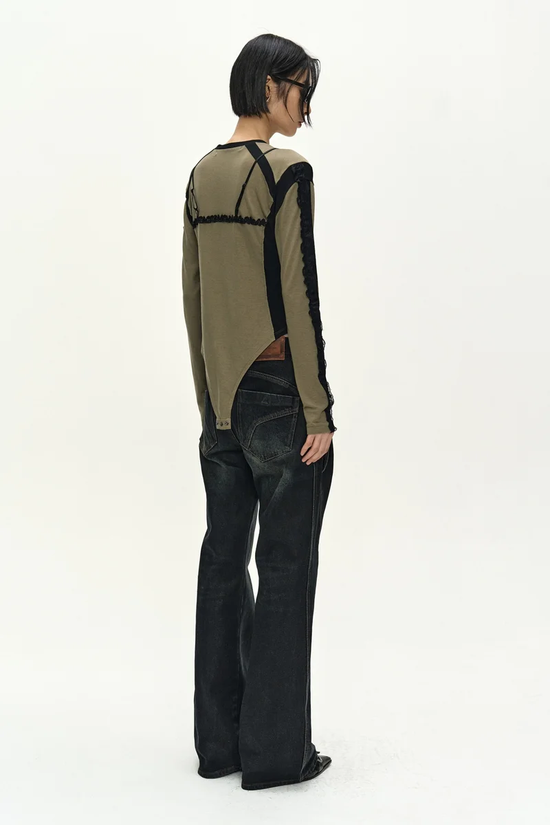 STRAP DETAIL LONG SLEEVE BODYSUIT 3
