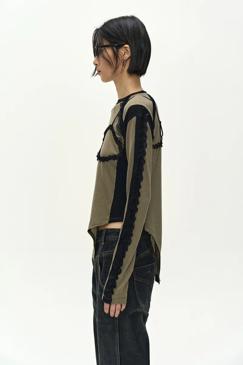 STRAP DETAIL LONG SLEEVE BODYSUIT 4