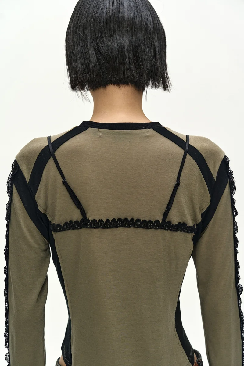 STRAP DETAIL LONG SLEEVE BODYSUIT 8