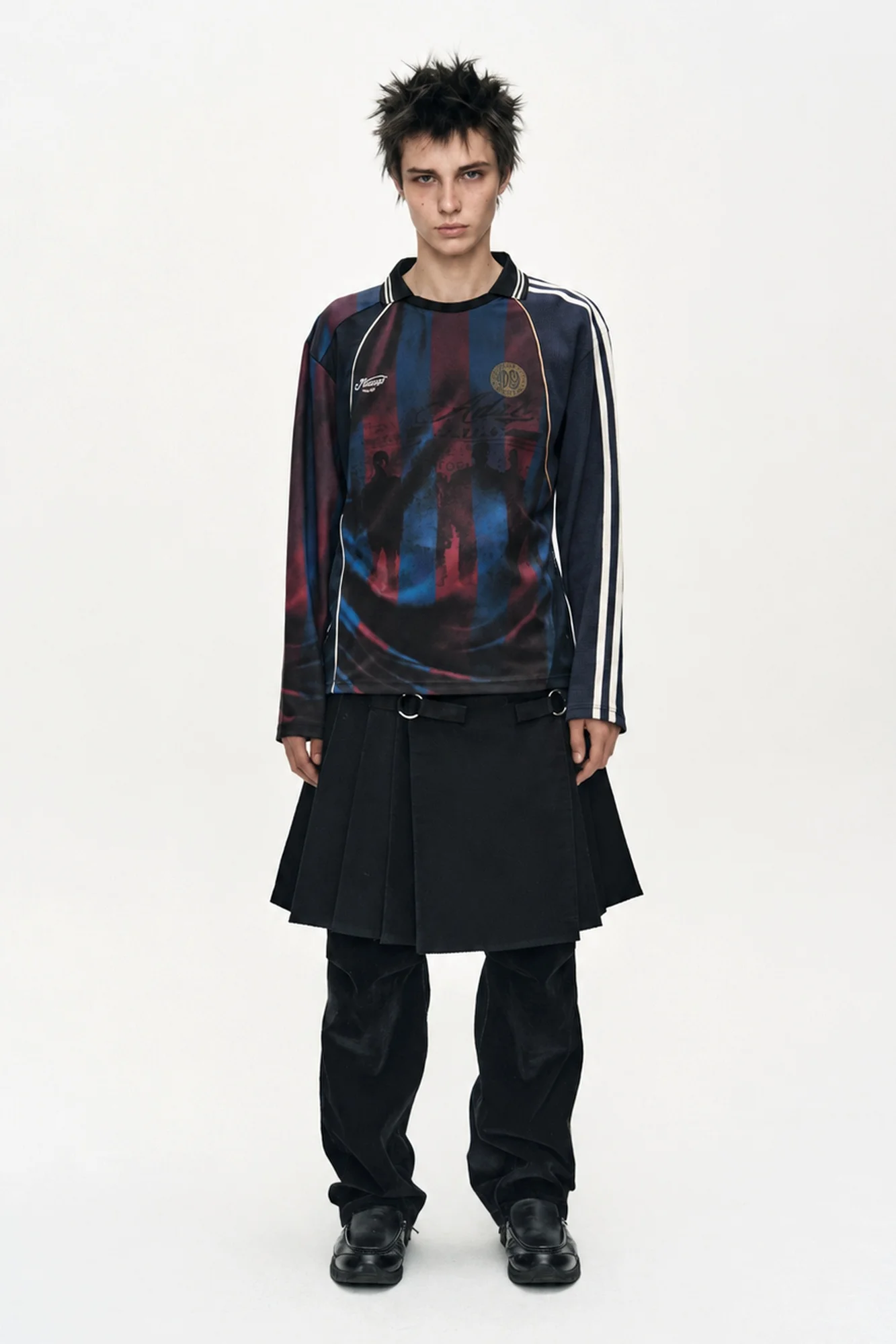 ANDERSSON BELL REWORKED FOOTBALL LONG SLEEVE T-SHIRT MULTI