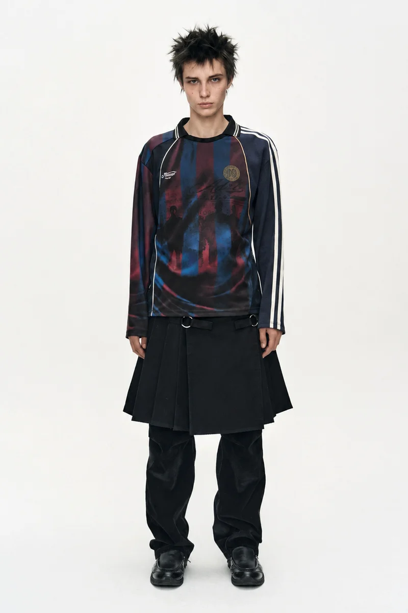 REWORKED FOOTBALL LONG SLEEVE T-SHIRT 1