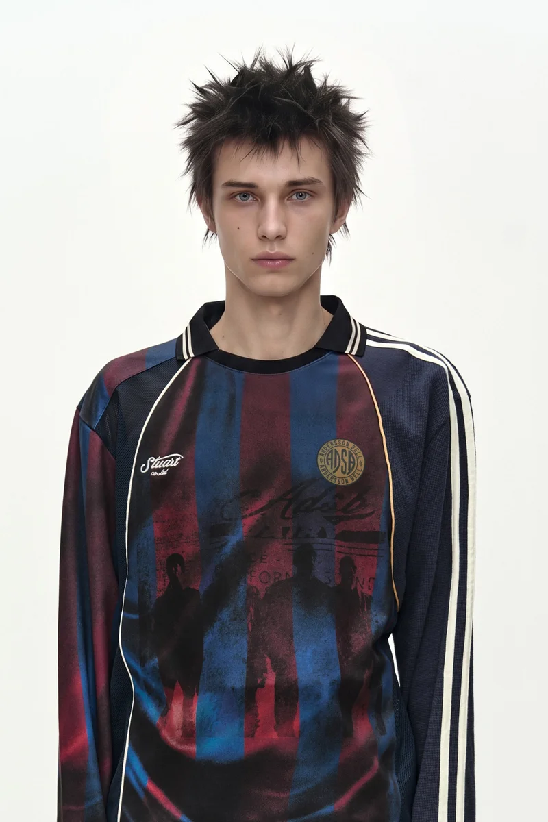 REWORKED FOOTBALL LONG SLEEVE T-SHIRT 3