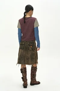 TERRY MULTI STRIPE LS T-SHIRT thumb 3
