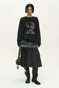 UNISEX ALIEN MACHINERY WAFFLE LONG SLEEVE T-SHIRT thumb 2