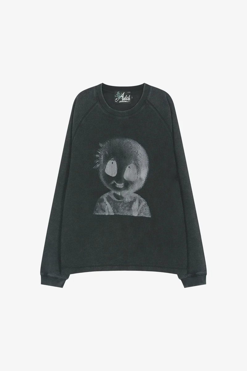 UNISEX ALIEN MACHINERY WAFFLE LONG SLEEVE T-SHIRT 9