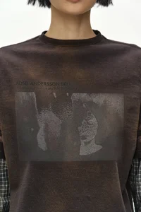 LAYERED SLEEVE GRAPHIC T-SHIRT thumb 6