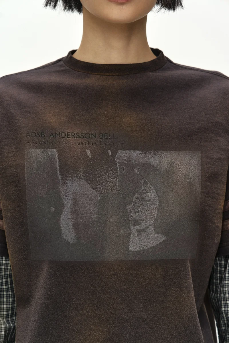 LAYERED SLEEVE GRAPHIC T-SHIRT 6