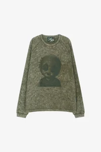 UNISEX ALIEN MACHINERY WAFFLE LONG SLEEVE T-SHIRT