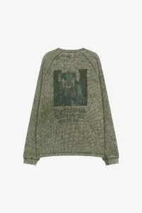 UNISEX ALIEN MACHINERY WAFFLE LONG SLEEVE T-SHIRT thumb 7