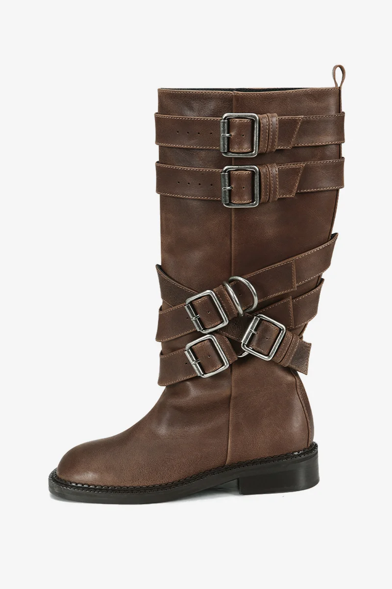 LAYERED STRAP BOOTS 1