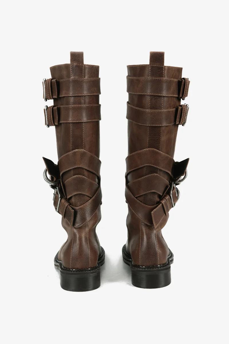 LAYERED STRAP BOOTS 3