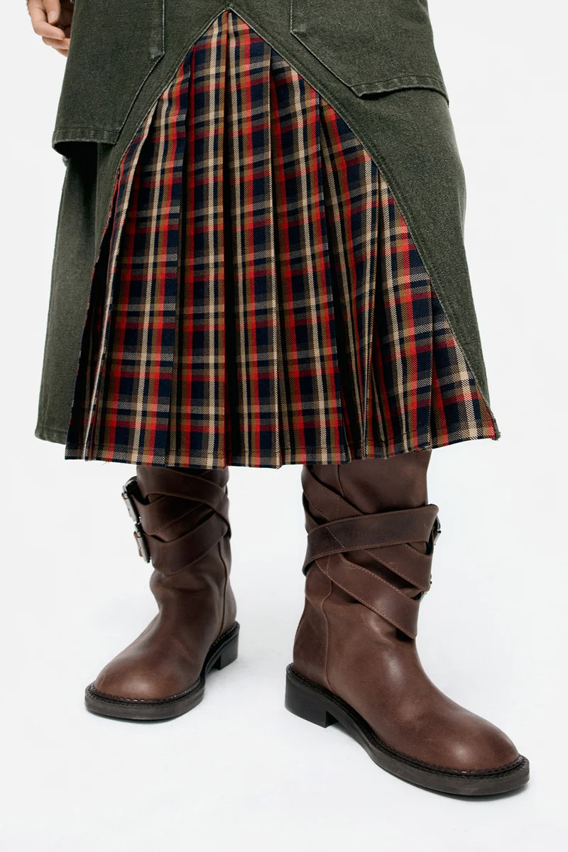 LAYERED STRAP BOOTS 5