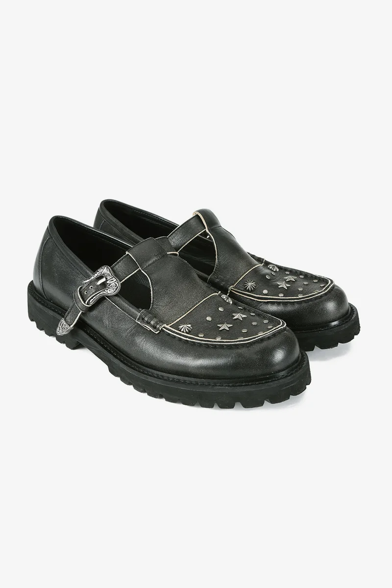 UNISEX WESTERN MARY JANE LOAFERS 4