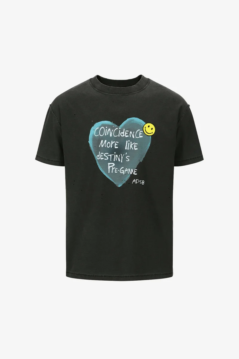 UNISEX HEART MESSAGE T-SHIRT 1
