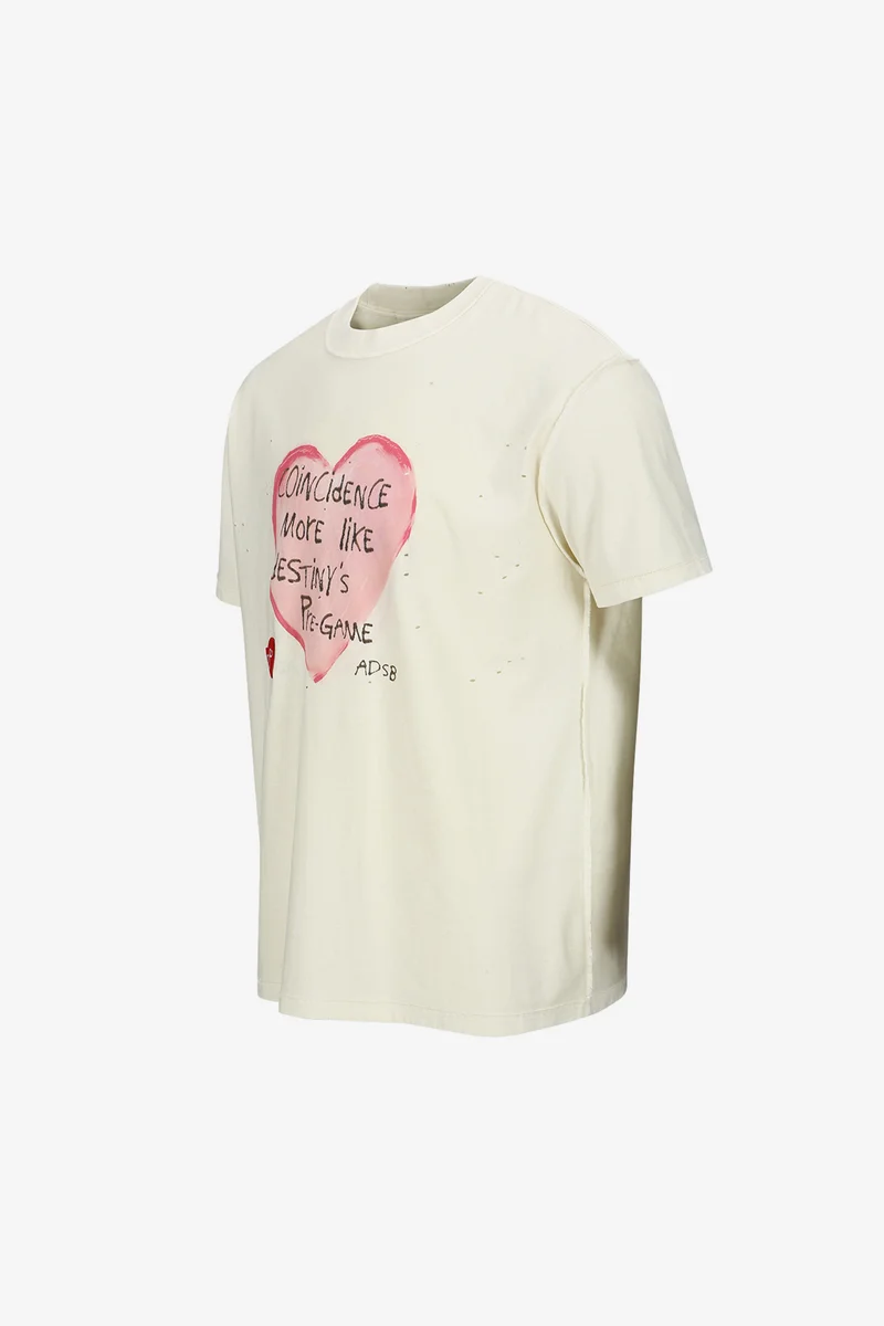 UNISEX HEART MESSAGE T-SHIRT 2
