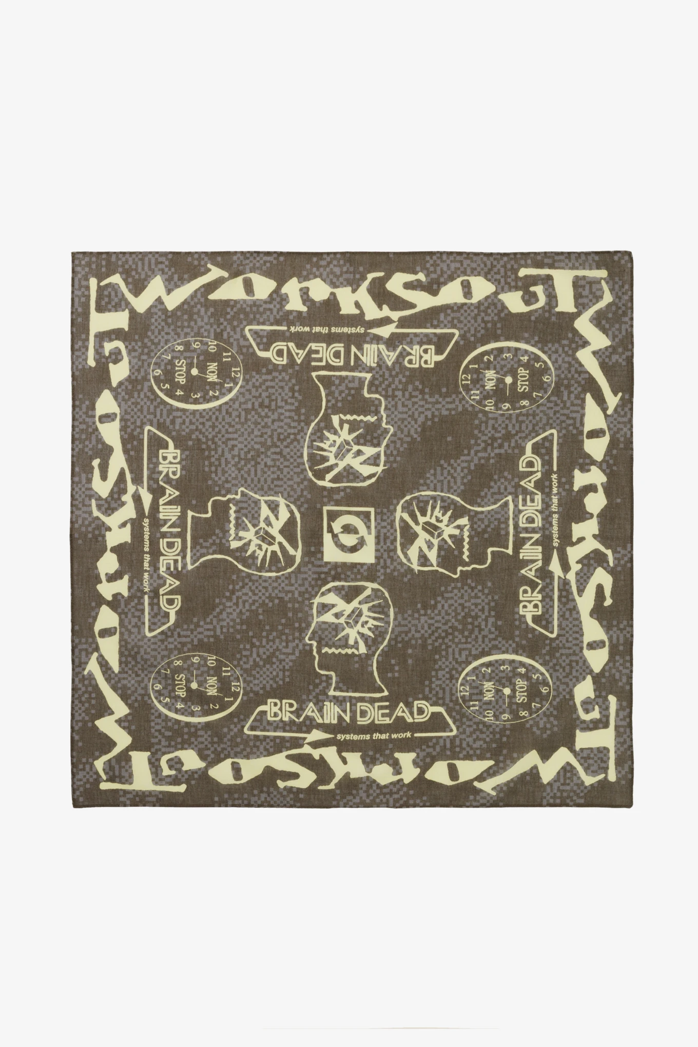 BRAIN DEAD X WORKSOUT BANDANA-BRAIN DEAD-3850 | WORKSOUT